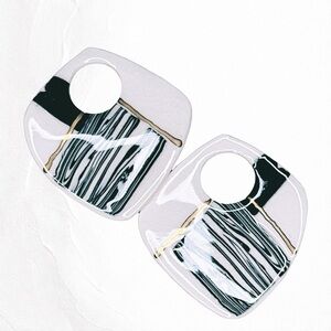 6113gc. Ceramic Earring Jackets